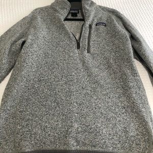 Patagonia Gray Better Sweater 1/4 Zipper